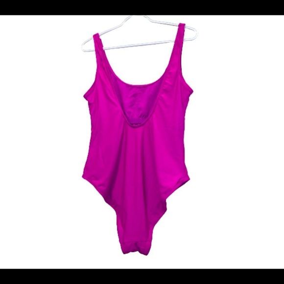 Hot Pink one piece vacation swimsuit - Picture 2 of 2
